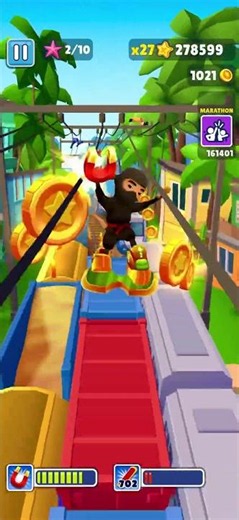 Subway suffer game play 😍🎮 #gaming #gamer #subwaysurfers