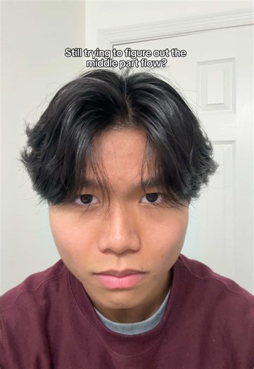 Stylish Middle Part Hairstyles for Men