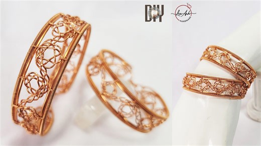 How to make a beautiful bracelet | Star pattern with 3-wire braid technique 1109