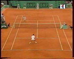 Agassi Filippini French Open 1999