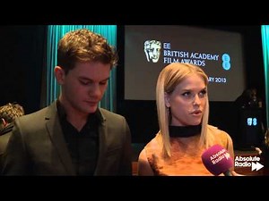 BAFTA nominations 2013 - Jeremy Irvine & Alice Eve interview