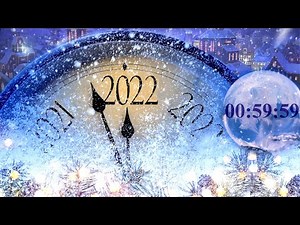 Countdown to New Year 2022 🕰️ (with New Year Clock Chimes) 2022 Countdown Timer