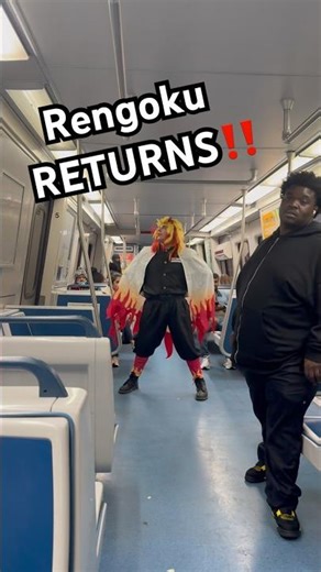 Welcome back RENGOKU 🔥🔥 #anime #demonslayer