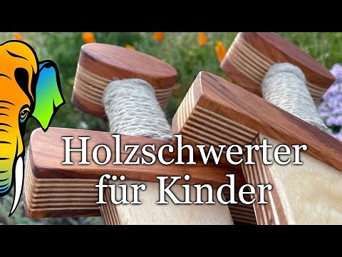 Wooden Swords for Kids | Swords Made from Plywood and Cherry Wood