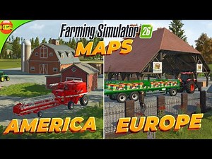 Farming Simulator 26 Mobile: BOTH MAPS REVEALED! (First Look)