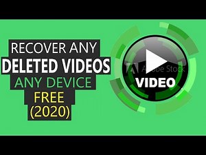In 3 mins How To Recover Deleted Videos in Any Device Quickly (2020)