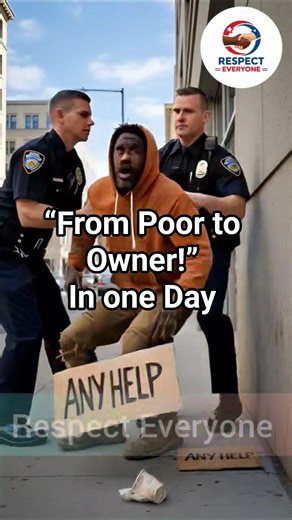 From Beggar to Business Owner! Police Changed His Life 😳❤️ | Inspirational Story #shorts #kindness