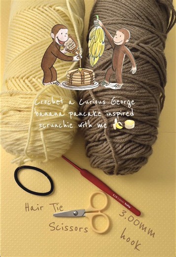 Yarn Color Combinations Inspired by Curious George