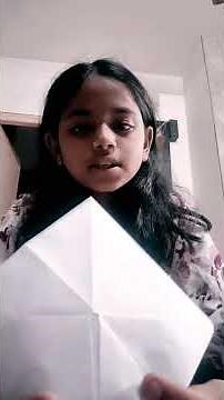 how to make four cups with paper and a pen