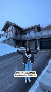 56 reactions | Take a look around this $3,000,000 luxury Norway log...