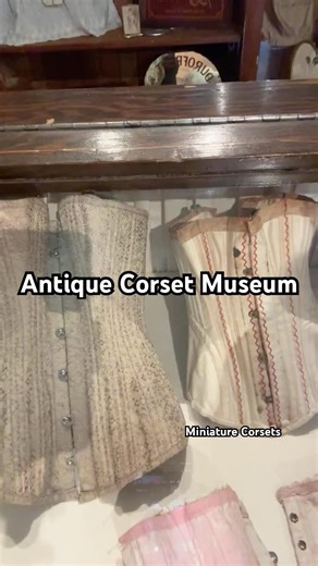 Corset Sales Man Samples | The Antique Corset Museum #shorts #viral #vintage
