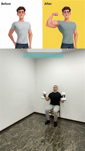 5 Biceps Exercises You Can Do at Home#biceps #bicepsexercise #bicepsworkout #bicepsday #workout