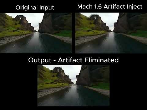 High Speed Deblur - Mach 1.0 - 2.0