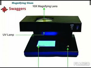 UV Lamp Fake Note Detector