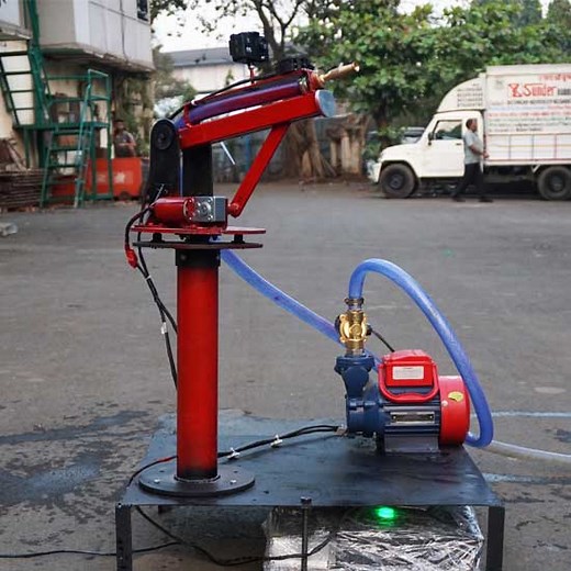 360 Degree Rotating Fire Protection System | Nevon Projects