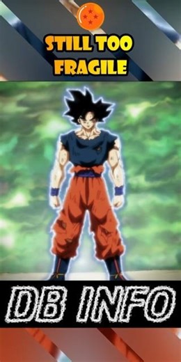 [DBS] Goku's body is still too fragile to handle the aftereffects! #anime #dbs #dragonballsuper