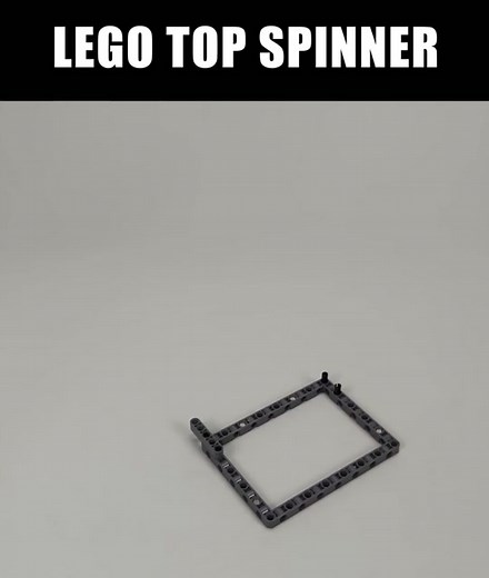 Build Your Own LEGO Top Spinner Machine!
