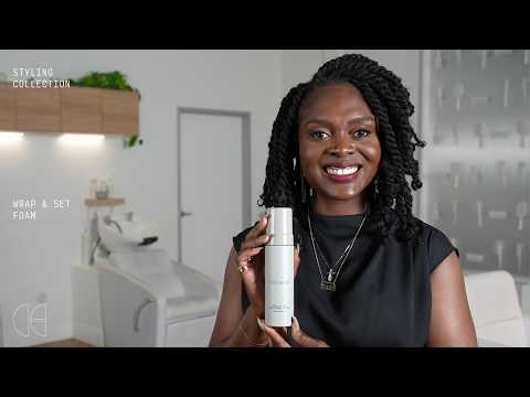 Wrap & Set Foam | Cécred Styling Collection