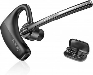 Conambo Bluetooth Headset V5.2,K10C Headset Bluetooth mit CVC8.0 und ENC Geräuschunterdrückung Technologie,Bluetooth Headset mit Mikrofon für Handy Autofahrer Business Büro
