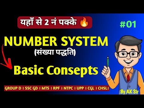 NUMBER SYSTEM का पूरा खानदान! 🌳 99% छात्र यहाँ गलती करते हैं | Number System Basics By AK Sir