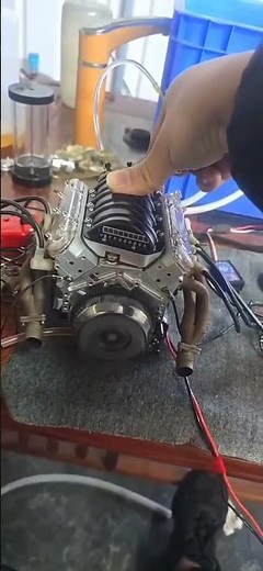 52CC CISON's LS-V8 Engine -Small body, enormous power. | Stirlingkit