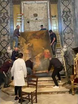 Maddaloni Valley (CE) - Church of the Annunciation: Altarpiece of the Annunciation (31.10.25)