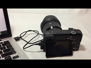 Sony Alpha a6500 update firmware
