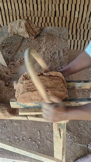 the stage of making bricks before they are used as building materials | Sori Egar
