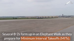 US Rolling Out Fully Armed B-2 Bombers During Mission