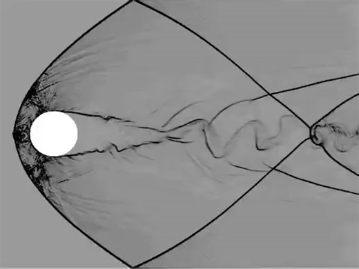 #schlieren #engineering #fluiddynamics #cfd #scientificvisualization | Justin Hodges, Ph.D