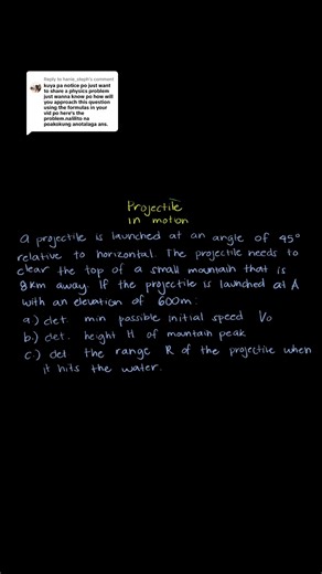 Understanding Projectile Motion in Physics