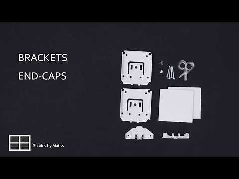 How to install a 3 inch fascia roller shade system