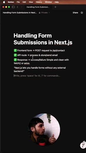 How to Handle Form Submissions in Next JS
