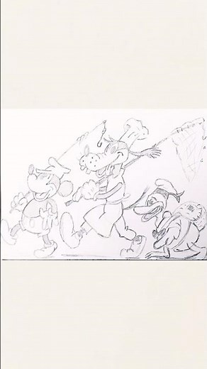 Toontober 2025 Day 21 - Disney 1920s - 1960s - Mickeys Sea Monster