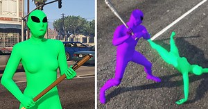 GTA 5 Green and Purple "Alien Gang War" Is Causing Gamers to Pick a Side