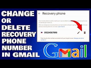 How To Change or Delete Recovery Phone Number in Gmail/Google [Guide]