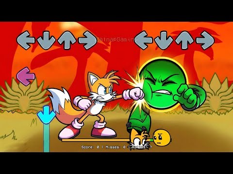 FNF NEW | Old Geometry Dash 2.2 VS Sonic ALL PHASES Sings Chasing | Fire In The Hole FNF Mods