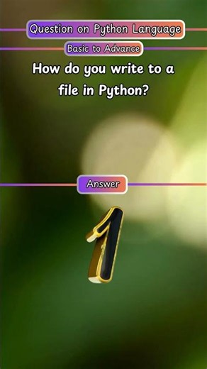 Python Tutorial Shorts | Learn Python from Basic to Advanced