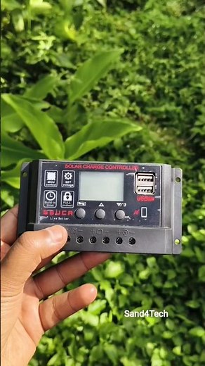⚡ Best solar charge controller#shorts