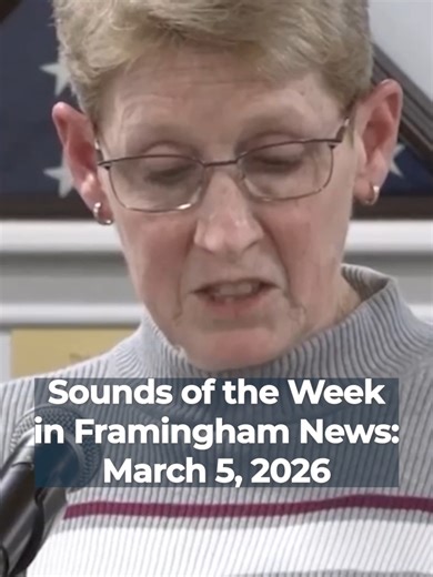 🔊Sounds of the Week in Framingham News: March 5, 2026🔊 Our weekly news program, providing #Framingham news in focus, is live ▶️Watch on @accessframingham's YouTube channel 🌐Visit theframe.news 🟢Watch/listen on Spotify