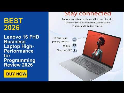 Lenovo 16 FHD Business Laptop High-Performance for Programming Review 2026