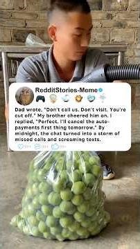 Dad wrote, "Don't call us. Don't visit. You're cut off." My brother cheered him on. I replied…