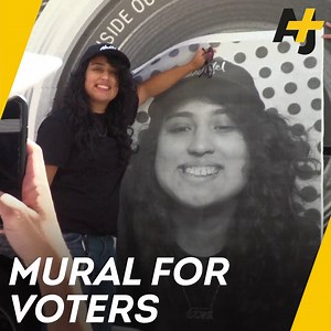 This mural celebrates newly registered voters in Texas. Could it inspire others before the midterm elections? | AJ