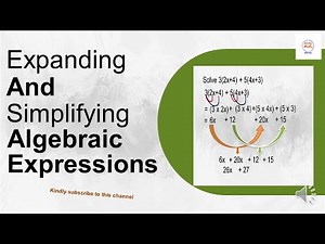 Master Expanding & Simplifying Algebraic Expressions Step by Step!