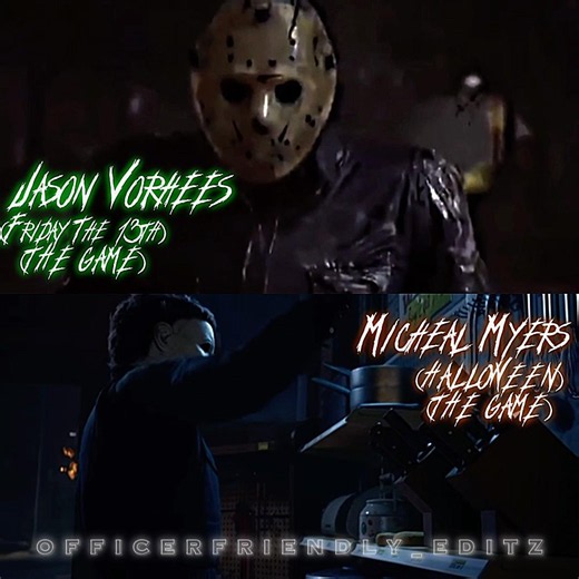 Jason (GAME) vs Micheal (GAME|prediction) #1v1 #michaelmyers #horror #edit #jasonvoorhees | #shorts