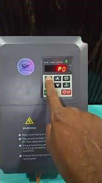 INVT CHF100 SP1 Fault Explained & Fix | Easy Solution ⚡