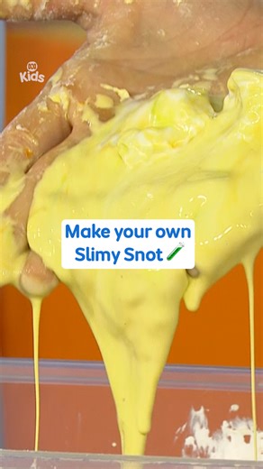 3.6K views · 26 reactions | This oozy-goosy, easy-peasy activity is perfect for messy kids! 離 You will need: ✅ Corn flour ✅ Water ✅ A container ✅ Green and yellow food colouring Step 1: Empty two cups of corn flour into a container. Step 2: Add one cup of water. Step 3: Add two drops of green and four drops of yellow food colouring. Step 4: Mix everything together! Stream #PlaySchool Science Time on ABC iview now! https://ab.co/PlaySchoolScienceTime | ABC Kids Community | Facebook