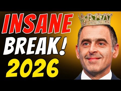 Incredibly spectacular game that everyone needs to see! Ronnie O'Sullivan! | Snooker