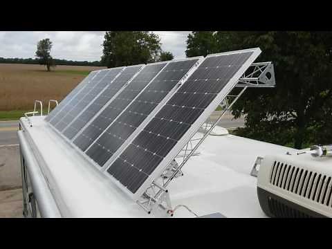 700 Watts RV Solar Panel Remote TIlt