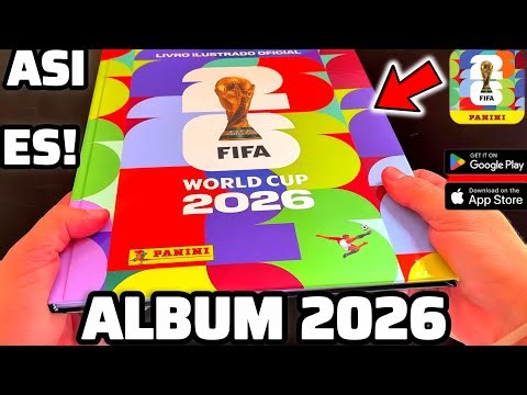 THIS IS WHAT THE PANINI WORLD CUP 2026 ALBUM LOOKS LIKE | THE BEST EVER? ✅